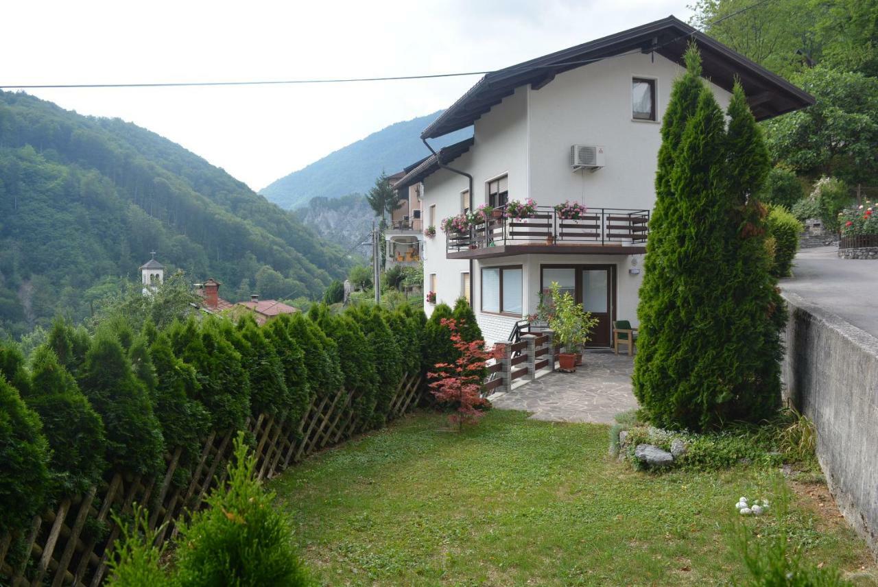 Apartma Zala Most Na Soci Luaran gambar